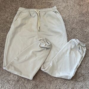 Cozy Cream Sweatpants
